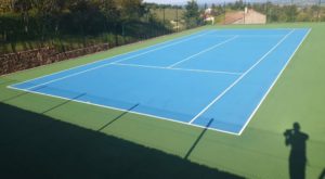 Installer un terrain de tennis